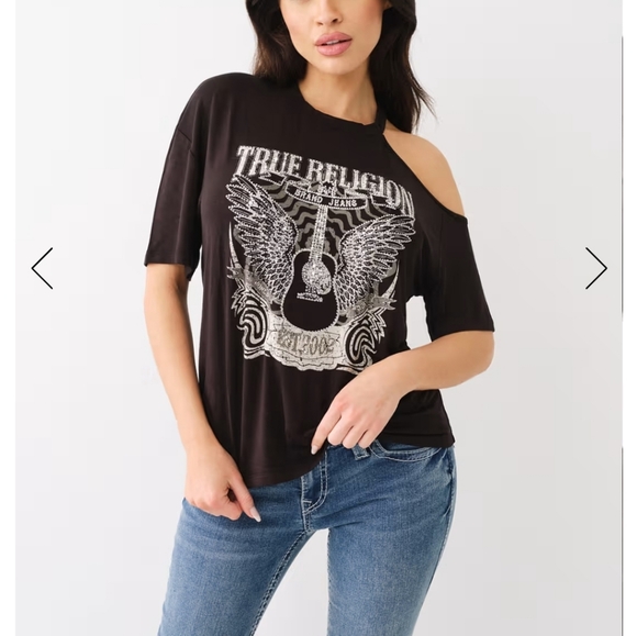 True Religion distressed tee - Picture 3 of 4